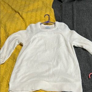 Women's White Sweater